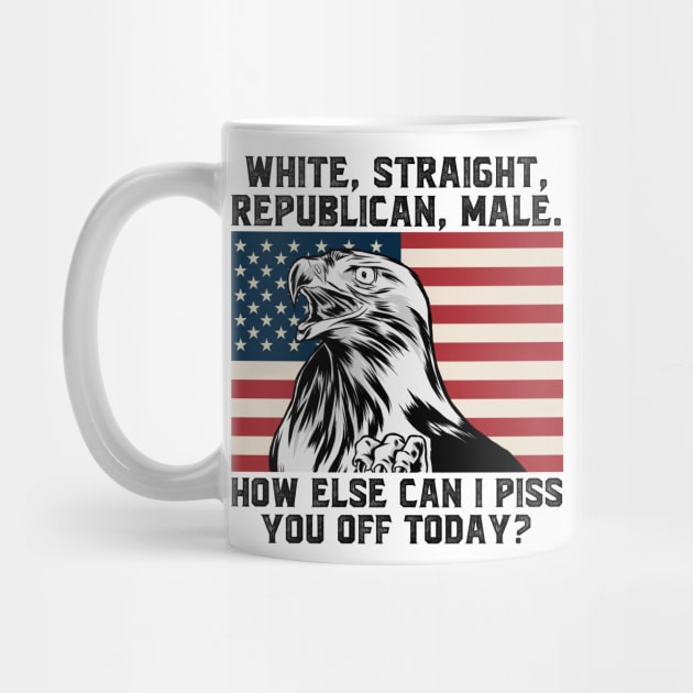 White Straight Republican Male by RayaneDesigns